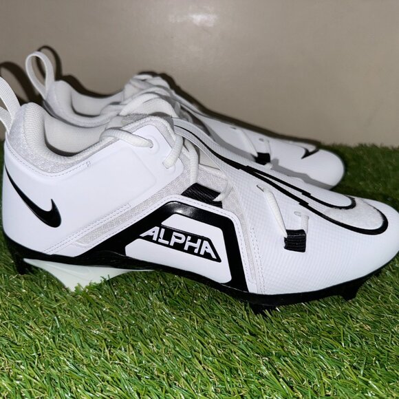 Nike Alpha Menace Pro 3 Low PE Football Cleats FB6834-100 White Mens NEW main image 13